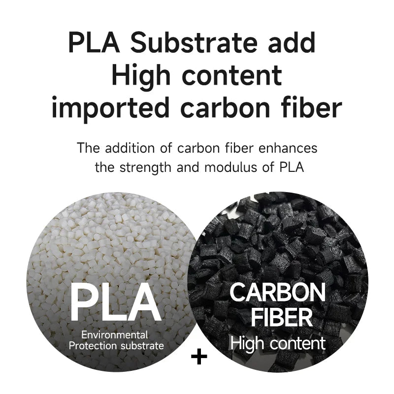 eSUN Carbon Fiber PLA 3D Printer Filament 1KG 1.75MM