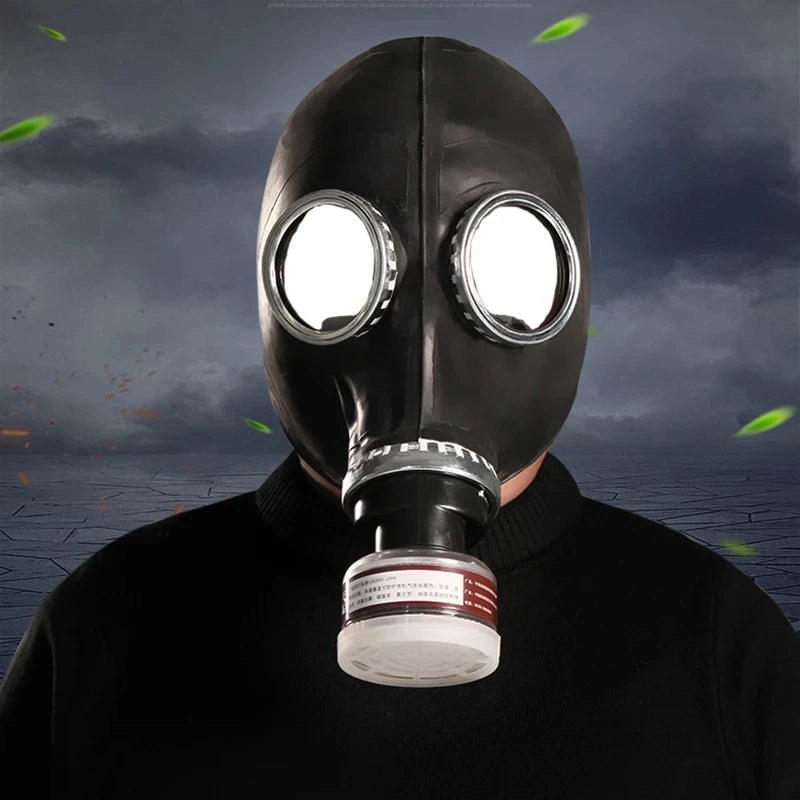 64 Type Multipurpose Black Gas Full Mask