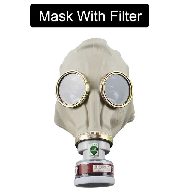 64 Type Multipurpose Black Gas Full Mask