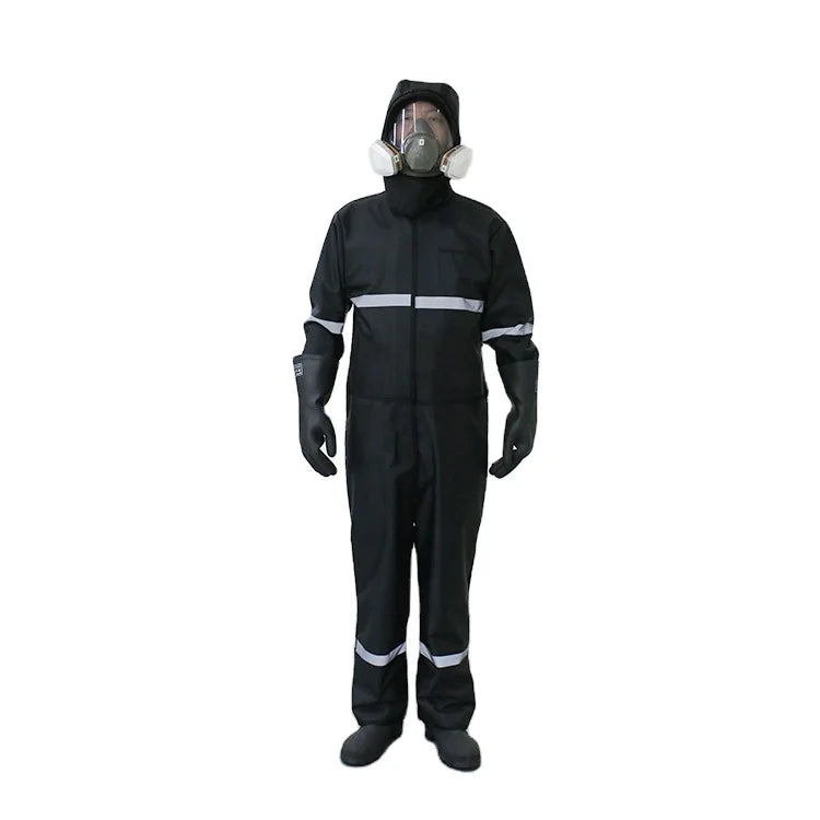 OEM Nuclear emergency personal full body lead free Y-ray protection  suit