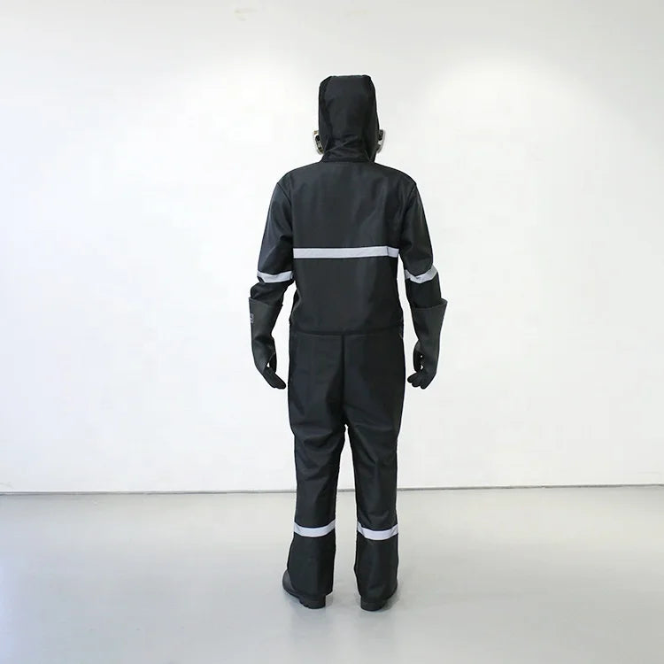 OEM Nuclear emergency personal full body lead free Y-ray protection  suit